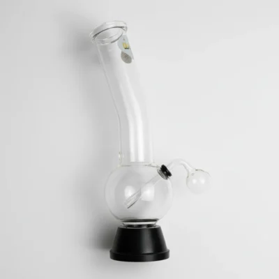 Glass Bubble Crack Bong 24cm