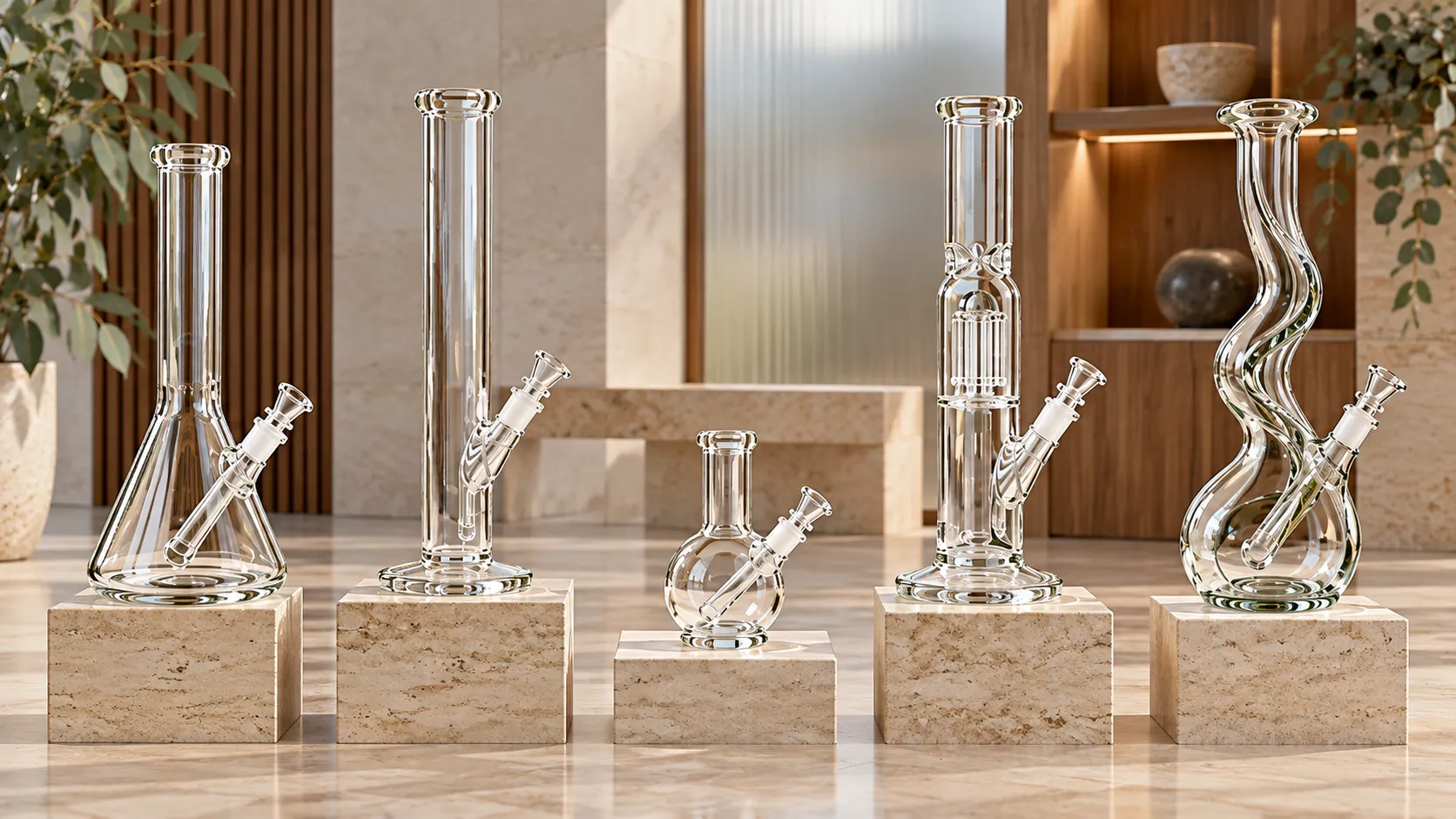 Best Bongs in Australia 2026 – comparison of five glass bong styles