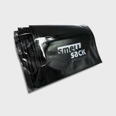 Smellsack Double Zipper Smell Proof Bags 10x8 cm X10
