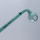 Sweet Puff Glass Pipe 14cm Teal Balancer Pack X2